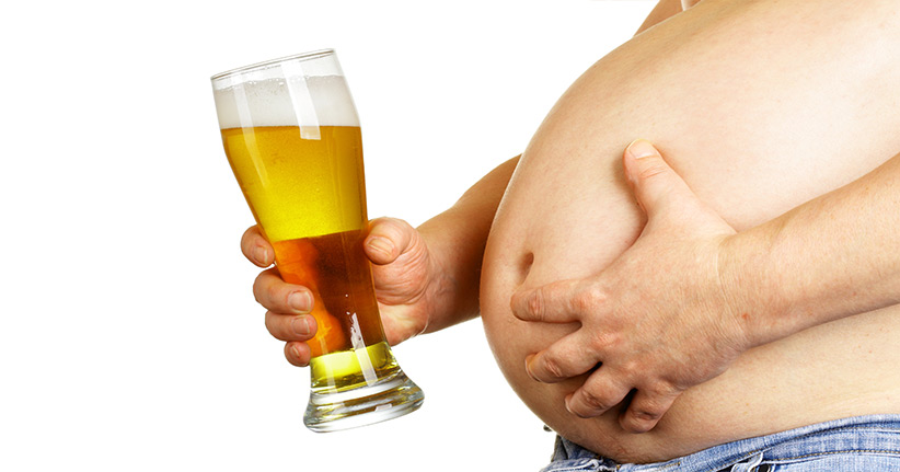 Der Bierbauch – die Problemzone Nummer Eins