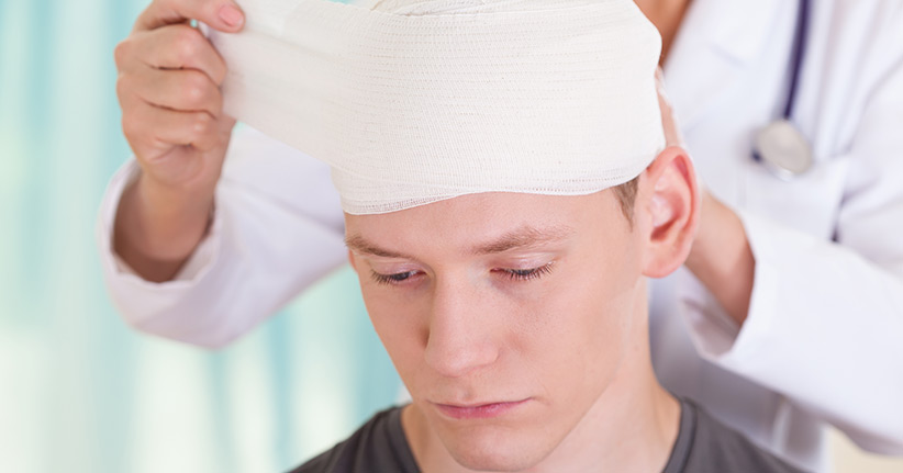 Gehirnerschütterung - Erste Hilfe bei Kopfverletzungen