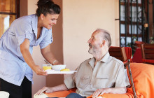 Dank ambulanter Pflegedienste in Würde alt werden