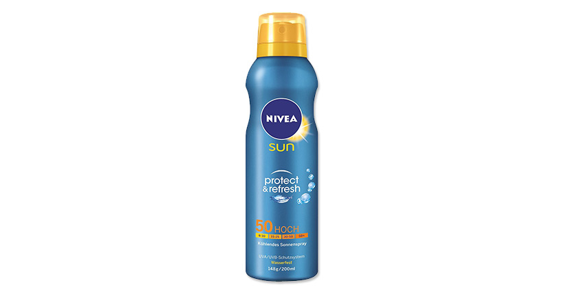 Nivea Sun Protect & Refresh Kühlendes Sonnenspray LSF 50
