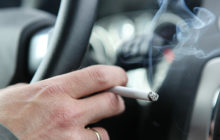 Rauchverbot im Auto - den Kindern zuliebe