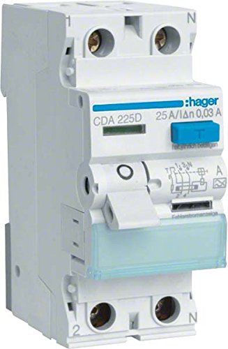 Hager CDA225D FI-Schalter 25A 30mA A-Typ 2-polig