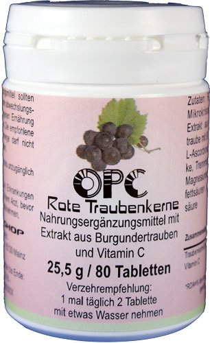 OPC-Rote Traubenkerne 60 Tabletten - sensibilisieren Sie Ihre Abwehrkräfte