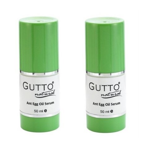 2 x Special Offer - Gutto Ant Egg Serum . 50ml Geeignet für Männer und Frauen. Der natürliche Weg, um unerwünschte Haare entfernen: Gesichtsbehandlung, Schamhaare, Arme, Beine, Brust & Body.