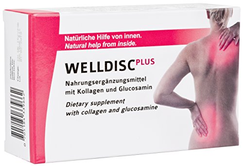 Bandscheiben Kapseln für Ihren Rücken aus der Apotheke | Kreuzschmerzen | Rückenschmerzen | Bandscheibenvorfall | Rückenkur | WELLDISC PLUS