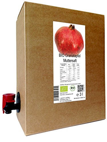 BIO Granatapfel Muttersaft - 100% Direktsaft (3 Liter)