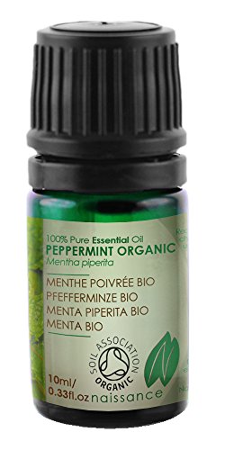 Bio Pfefferminzöl - 100% naturreines ätherisches Öl - Organisch zertifiziert - 10ml