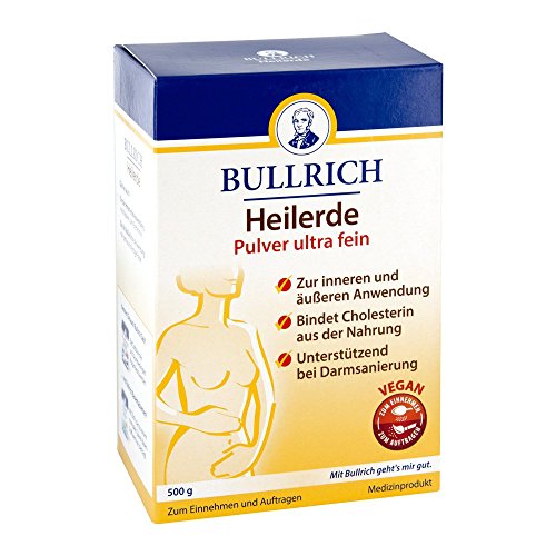 BULLRICHS Heilerde Pulv.z.Einnehmen u.Auftragen, 500 g