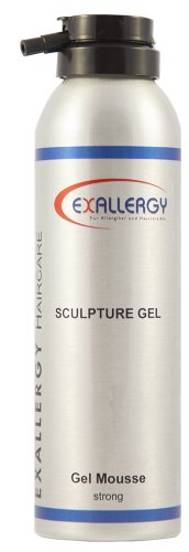 EXALLERGY Hairstyling Sculpture Gel Mousse Schaumfestiger für Allergiker (500 ml)
