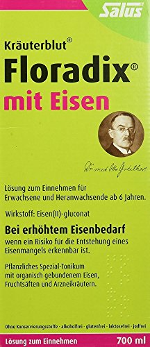 Floradix mit Eisen Lösung zum Einnehmen, 1er Pack (1 x 0.7 l)