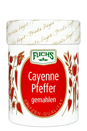 Fuchs Cayenne Pfeffer gemahlen, 2er Pack (2 x 60 g)