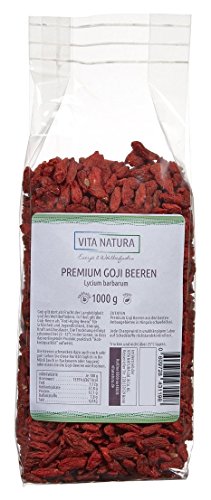 Goji Beeren 1000g - Sonnengetrocknet, rohkostqualität - Probierpreis!