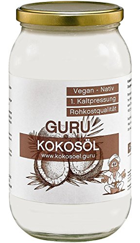 Guru Kokosöl 1000ml nativ & naturrein -Bio-