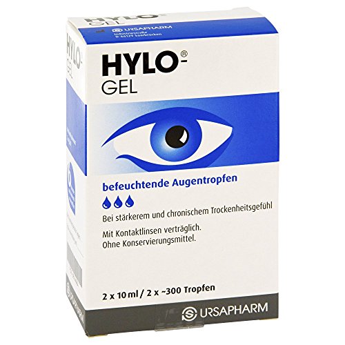 Hylo-GEL Augentropfen, 2X10 ml