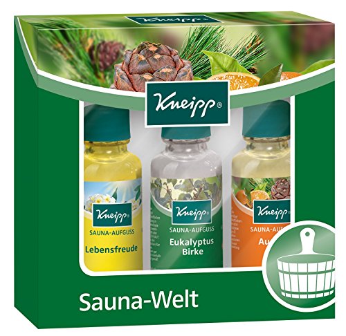 Kneipp Geschenkpackung Sauna-Welt Probierset, 2er Pack (2 x 3 x 20 ml)