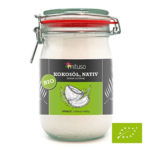 Mituso Bio Kokosöl nativ, 1er Pack (1 x 1 l)