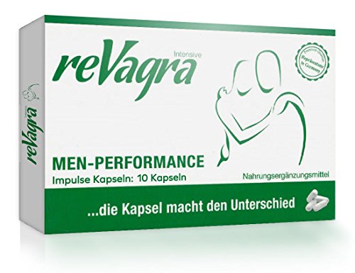 reVagra intensiv Potenzmittel 10 Kapseln - natürlich - rezeptfrei - wirkt gezielt - Erektionsmittel Nr. 1!