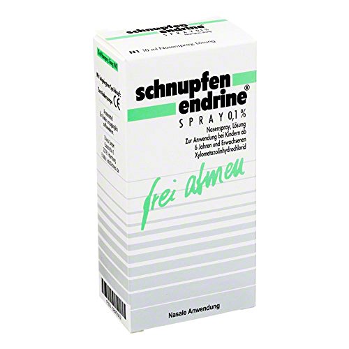 Schnupfen ENDRINE 0,1% Nasenspray, 10 ml
