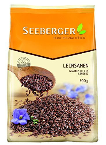 Seeberger Leinsamen, 9er Pack (9x 500 g Packung)