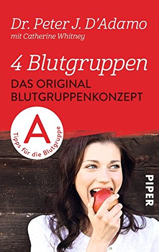 4 Blutgruppen - Das Original-Blutgruppenkonzept: Tips für die Blutgruppe A