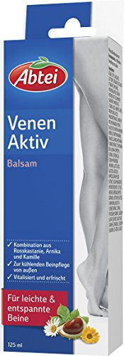 Abtei 44600 Venen Aktiv Balsam, 125 ml