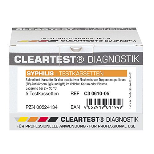 CLEARTEST 524140 Syphilis Test (10-er Pack)