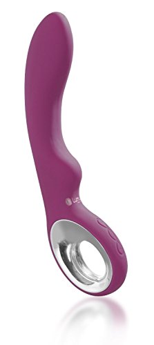 Deluxe G Punkt Silikon Vibrator S3 mit Klitoris Stimulation, Akkutechnologie