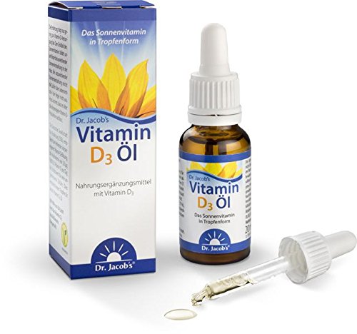 Dr. Jacobs Vitamin D3 Öl, 20 ml