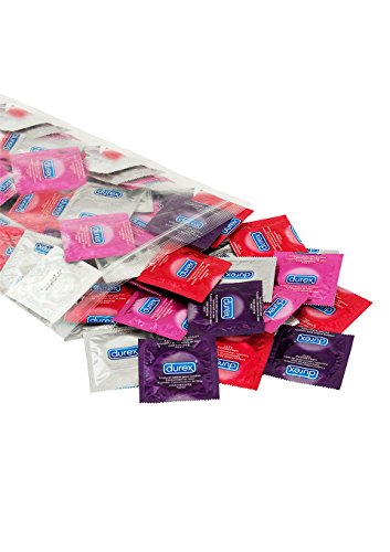 Durex Fun Explosion Kondome Megapack 40er Großpackung, 1er Pack (1 x 40 Stück)