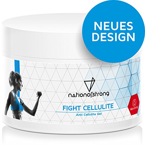 Fight Cellulite | 225ml straffende Crème mit Koffein für Po, Beine, Arme, Bauch | wärmt, aktiviert die Haut zur optimalen Aufnahme der Wirkstoffe | unterstützt Behandlung von schwachem Bindegewebe