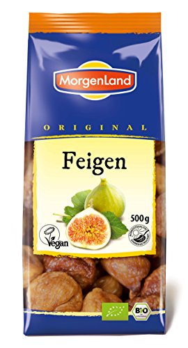 Morgenland Feigen natural - handverlesen - 500g Bio Trockenfrüchte, 1er Pack (1 x 500 g)