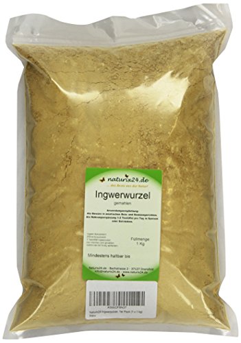 Naturix24 Ingwerpulver, 1er Pack (1 x 1 kg)