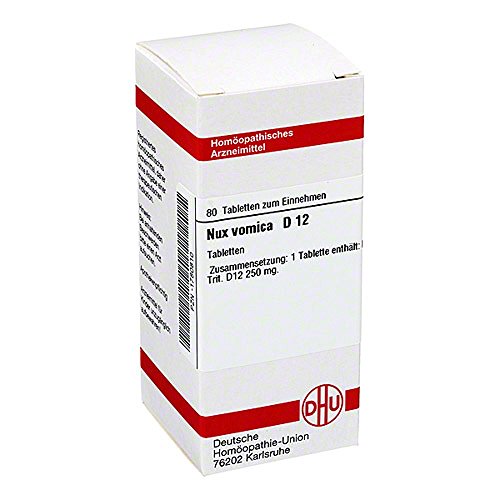 Nux Vomica D 12 Tabletten 80 stk