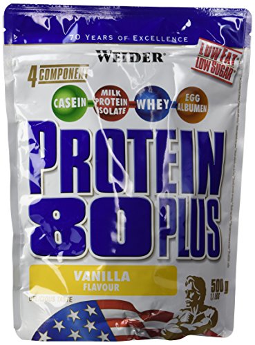 Weider 80 Plus Protein, Vanille (1 x 500 g)