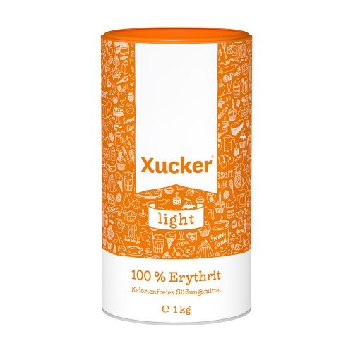 Xucker Light (Erythrit) in einer Dose, 1er Pack (1 x 1 kg)