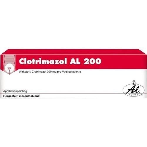 CLOTRIMAZOL AL 200 VAGINALTABLETTEN 3ST 3630859