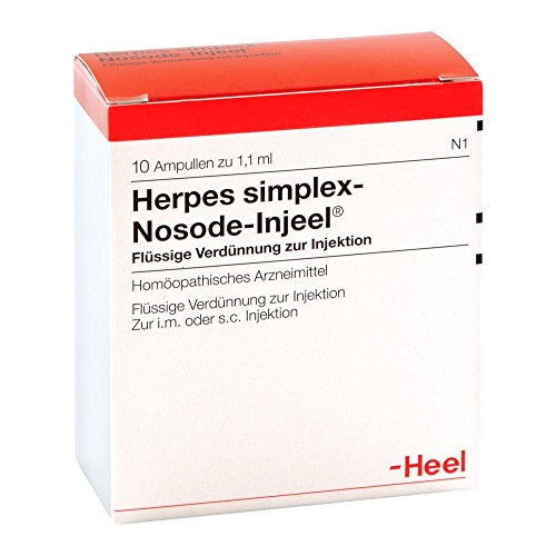 Herpes Simplex Nosode Injeel Ampullen, 10 St