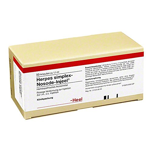 Herpes Simplex Nosode Injeel Ampullen, 50 St