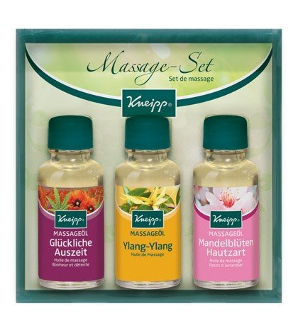 Kneipp Massageöl Set, 3X20 ml