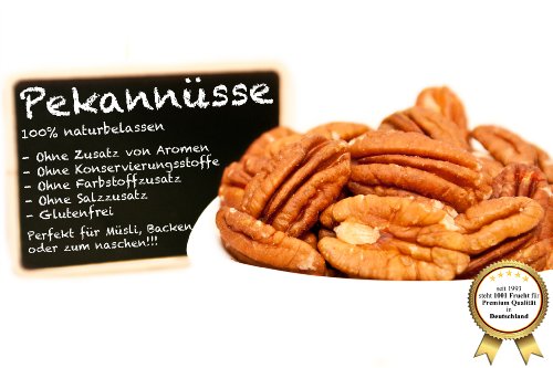 Pekannüsse Kerne - Nüsse - 1001 Frucht - Naturbelassen - "Premium Qualität!!!" - 1000 GR