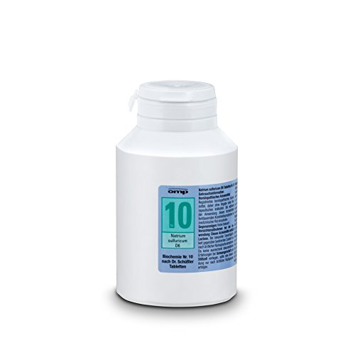 Schuessler Salz Nr. 10 Natrium sulfuricum D6 - 1000 Tabletten, glutenfrei