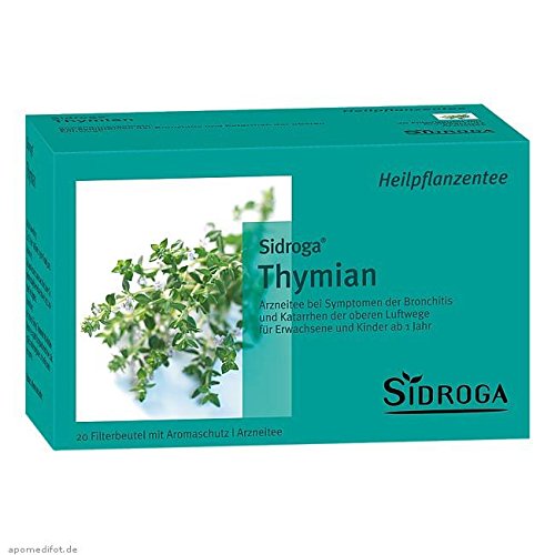 SIDROGA Thymian Tee Filterbeutel 20 St