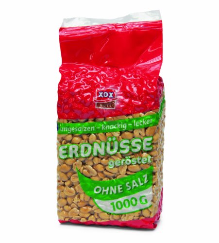 XOX Erdnüsse ungesalzen, 1er Pack (1 x 1 kg)