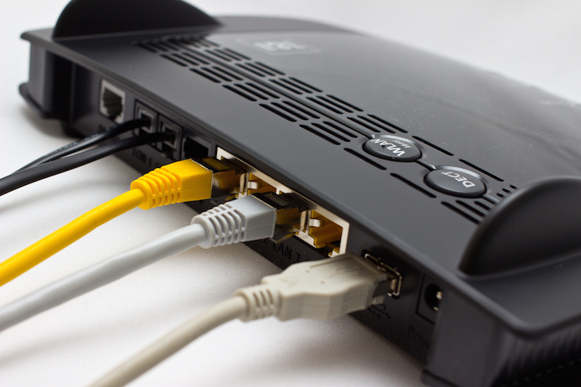 Strahlung des WLAN-Routers