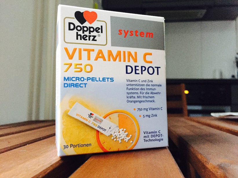 Mit Vitamin C Depot der Marke Doppelherz die Abwehrkräfte stärken - Produkttest