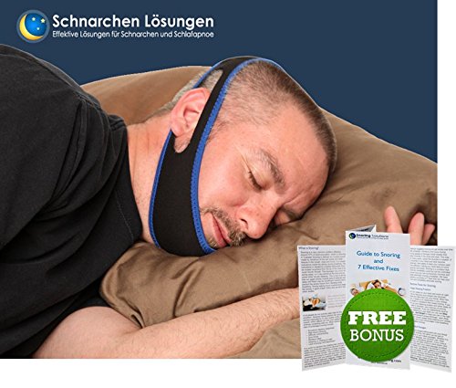 Beste Schnarchen Solution - Anti Schnarchen Kinnriemen - Schnarchen Jaw Strap - Schnarchen Mundschutz - Der neue Snore Lösungen Geräte - Schnarchstopper - Schnarchen Hilfe - Holen Sie sich einen erholsamen Schlaf - Komfortabel Verhindert Schnarchen - Best Gerät auf dem Markt!