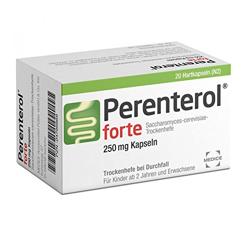 PERENTEROL forte 250 mg Kaps 20 St Hartkapseln