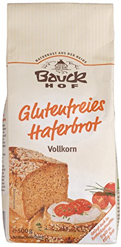 Bauckhof Haferbrot glutenfrei, 3er Pack (3 x 500 g) - Bio