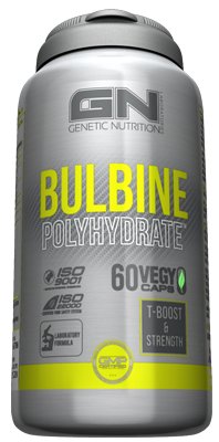 GN Laboratories Bulbine Polyhydrate Testosteronbooster Bodybuilding Testosteronspiegel Muskelaufbau 60 Vegy Caps