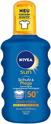 Nivea Sun Pflegendes Sonnenspray LSF 50+, 1er Pack (1 x 200 ml)